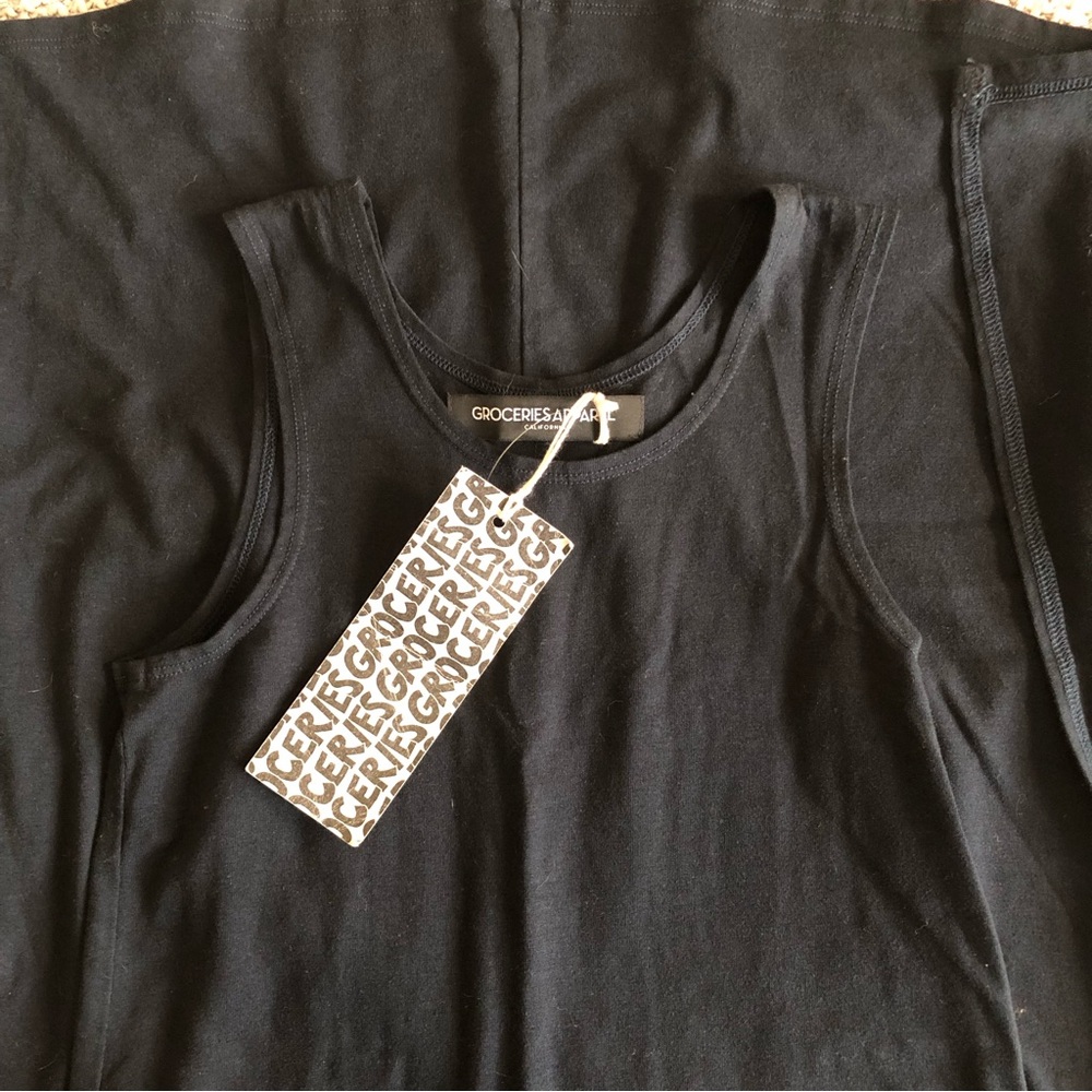 Groceries Apparel Tank Maxi Dress